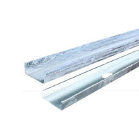 Galvanized 25 ga Steel Drywall Stud 1-5/8 in.